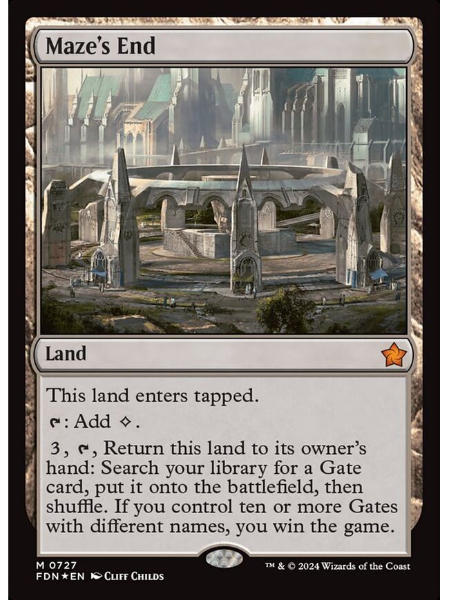Maze's End