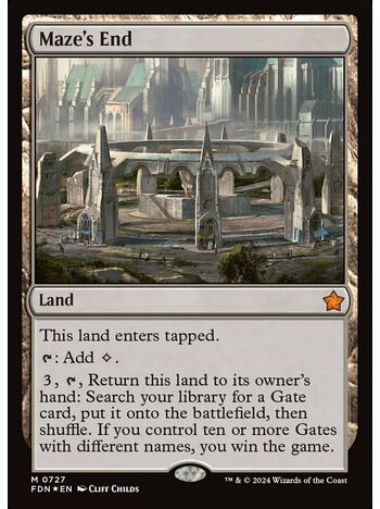 Maze's End