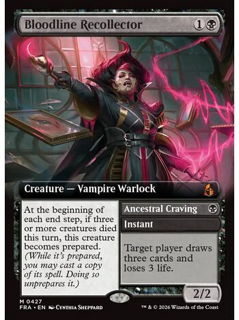 Bloodline Recollector // Ancestral Craving
