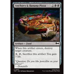 Anchovy & Banana Pizza