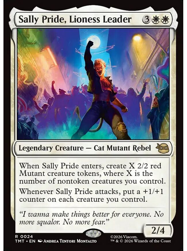 Sally Pride, Lioness Leader