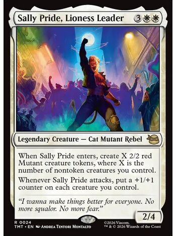 Sally Pride, Lioness Leader