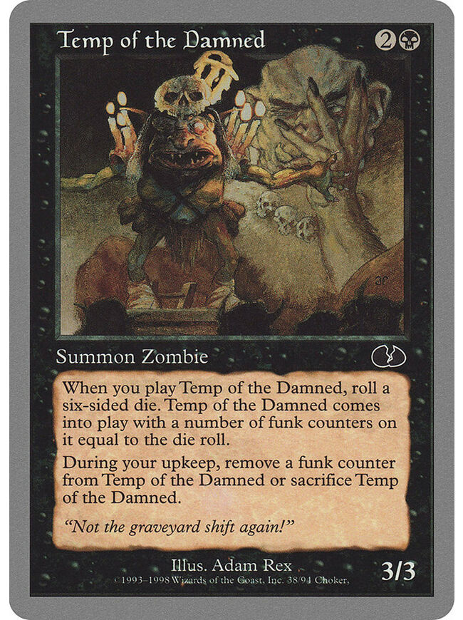 Temp of the Damned