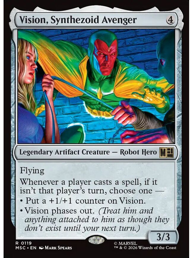 Vision, Synthezoid Avenger