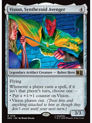 Vision, Synthezoid Avenger