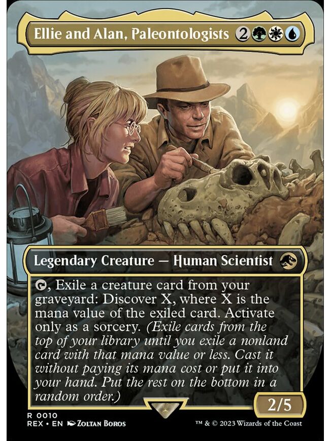 Ellie and Alan, Paleontologists