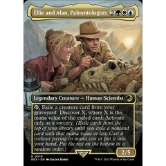 Ellie and Alan, Paleontologists