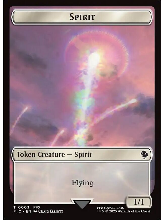 Spirit Token (1/1) (White)