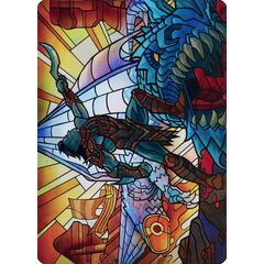 Astor, Bearer of Blades // Astor, Bearer of Blades (Art Series)