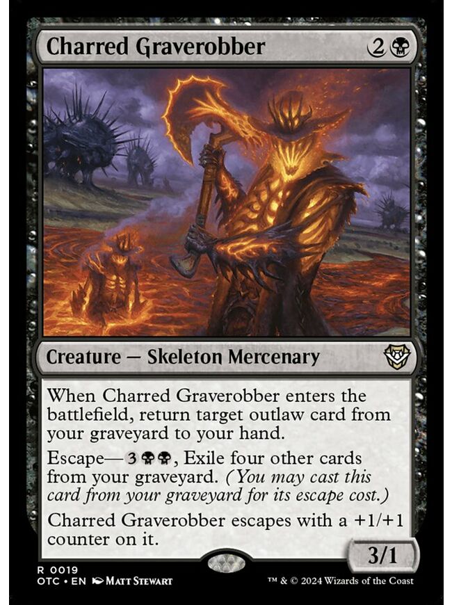 Charred Graverobber