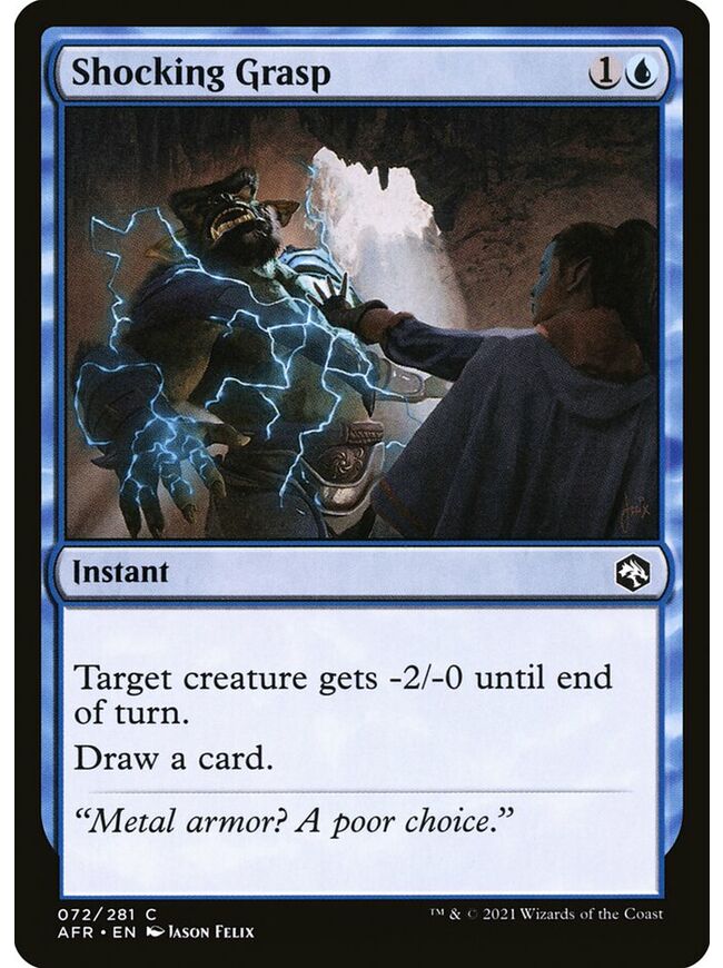 Shocking Grasp
