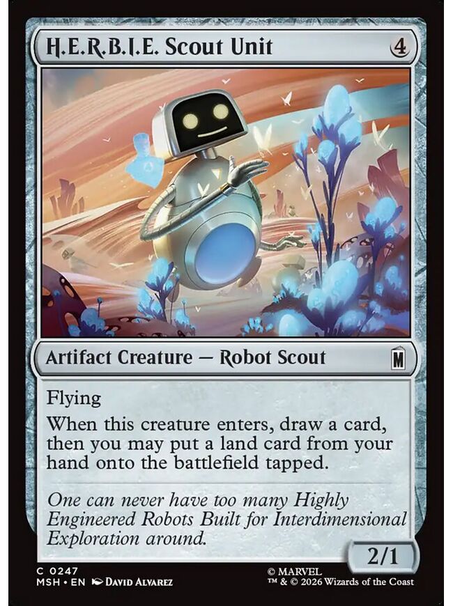 H.E.R.B.I.E. Scout Unit