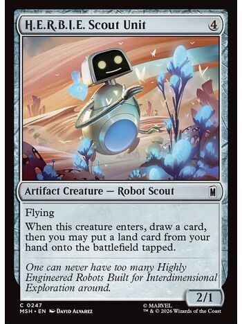 H.E.R.B.I.E. Scout Unit
