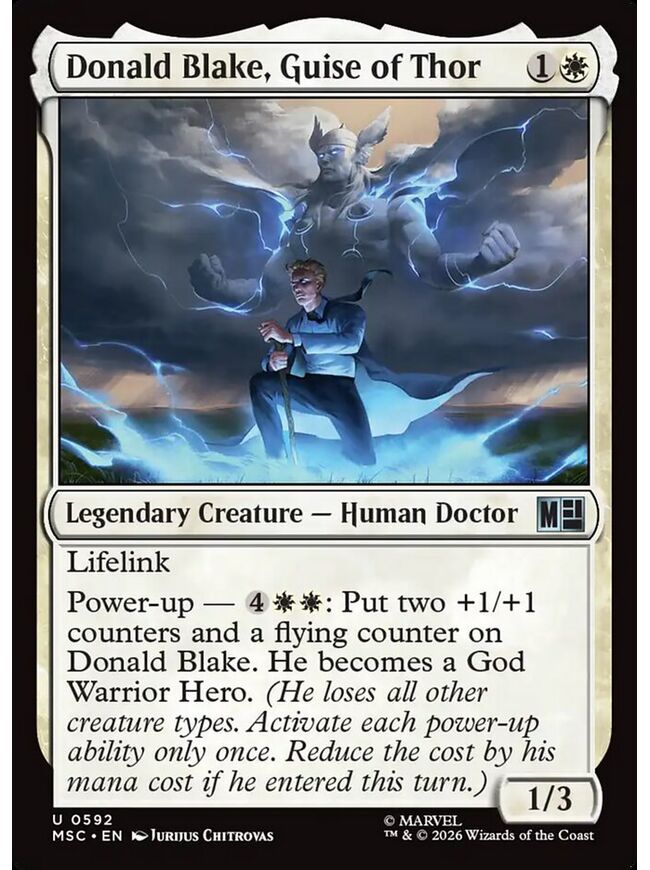 Donald Blake, Guise of Thor