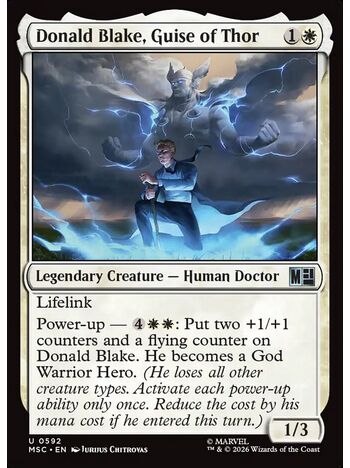 Donald Blake, Guise of Thor