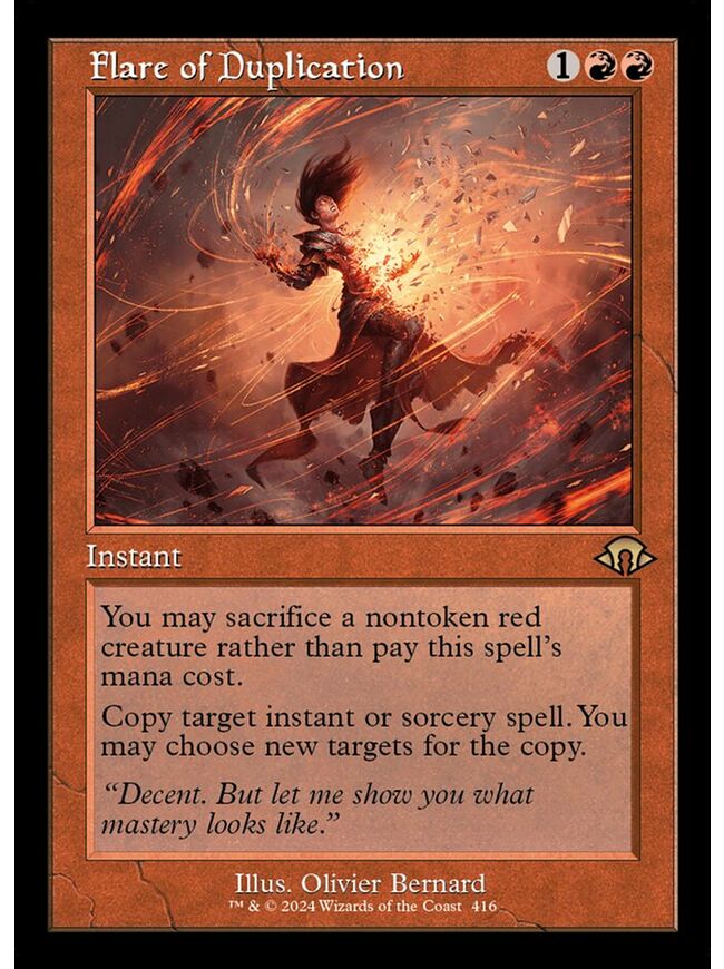 Flare of Duplication