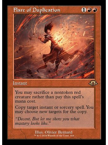 Flare of Duplication