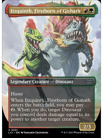 Itzquinth, Firstborn of Gishath