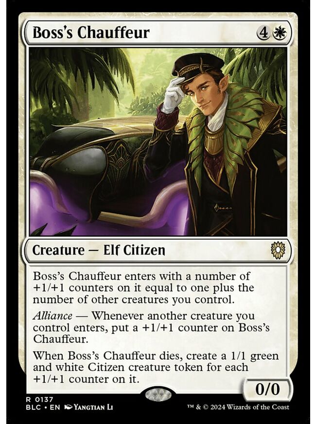 Boss's Chauffeur