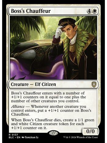 Boss's Chauffeur