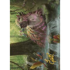 Basking Capybara // Basking Capybara Token (Art Series)