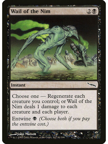 Wail of the Nim