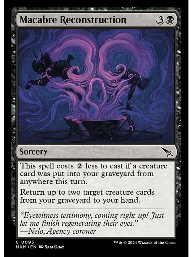 Macabre Reconstruction