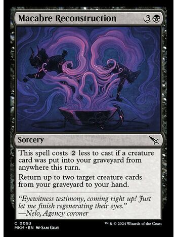 Macabre Reconstruction