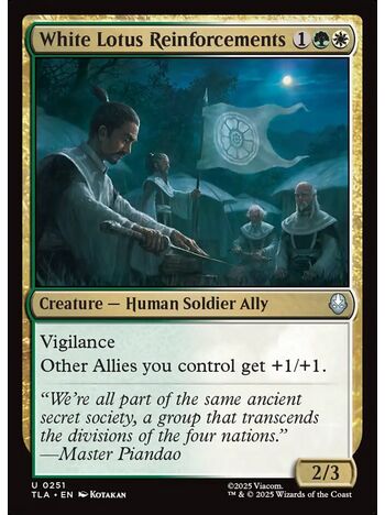 White Lotus Reinforcements