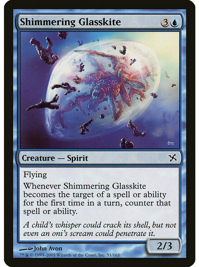 Shimmering Glasskite