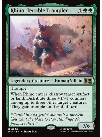 Rhino, Terrible Trampler