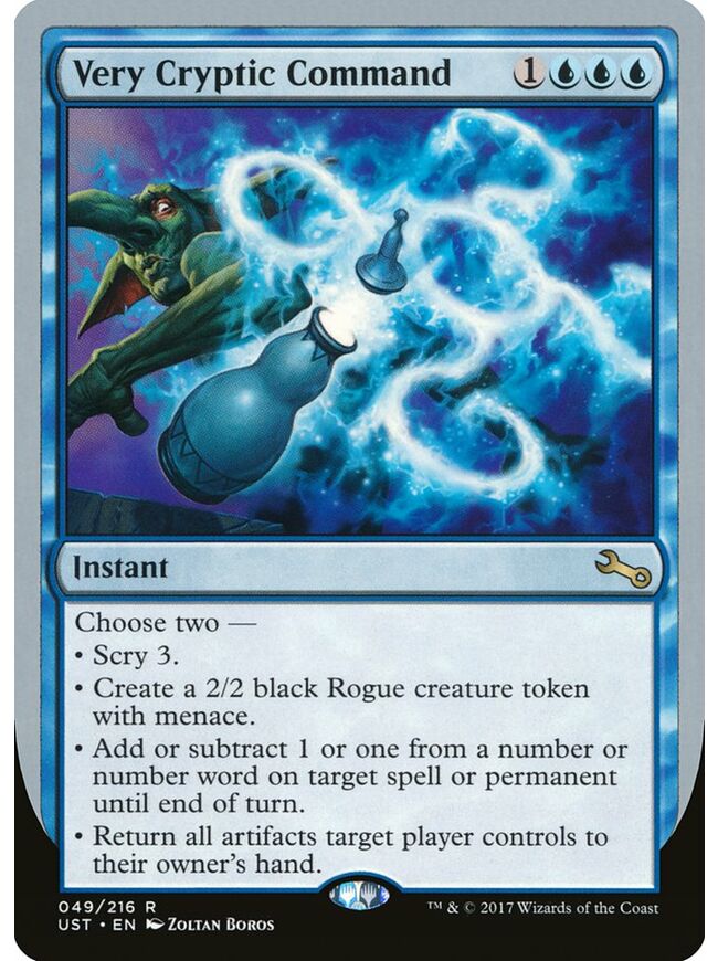 Very Cryptic Command