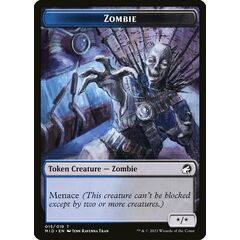 Zombie Token (*/*) (Menace)