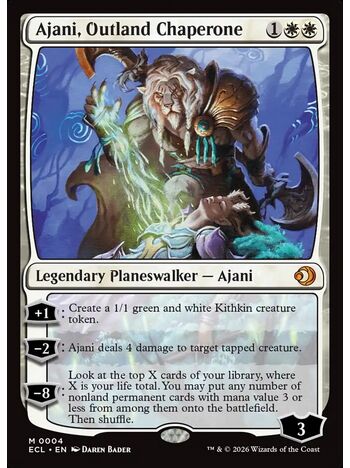 Ajani, Outland Chaperone