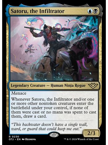 Satoru, the Infiltrator