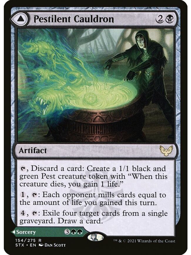 Pestilent Cauldron // Restorative Burst
