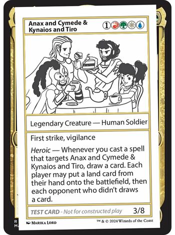 Anax and Cymede & Kynaios and Tiro