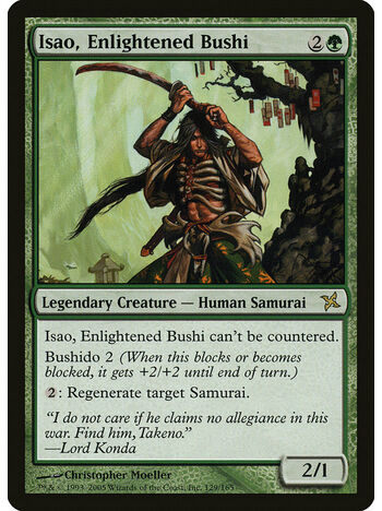 Isao, Enlightened Bushi