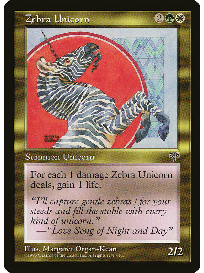 Zebra Unicorn