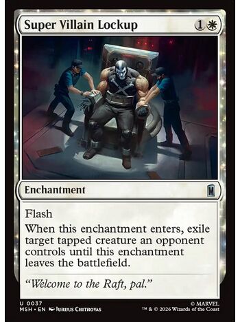 Super Villain Lockup