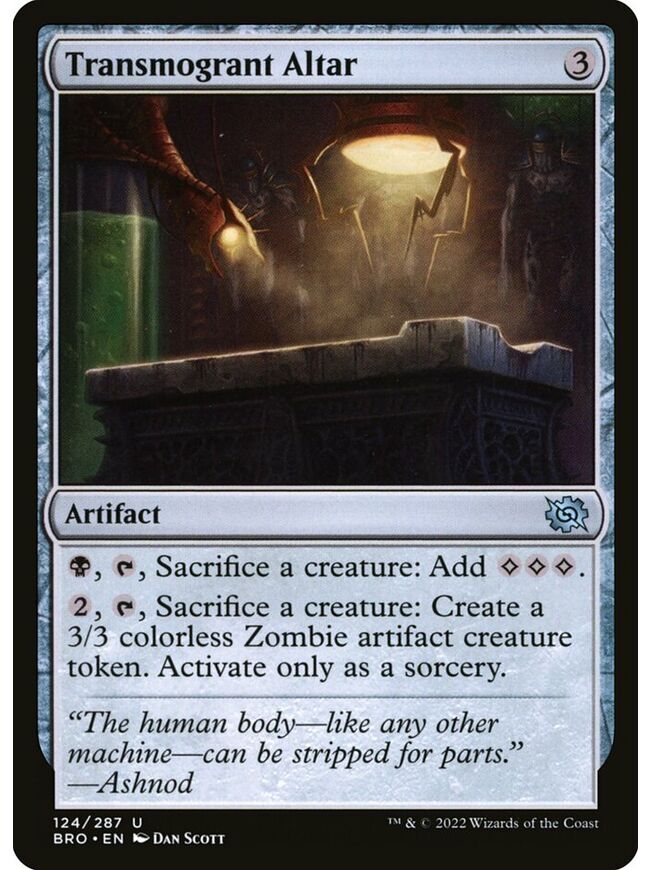 Transmogrant Altar