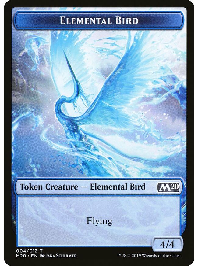 Elemental Bird Token