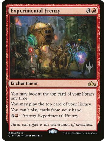Experimental Frenzy