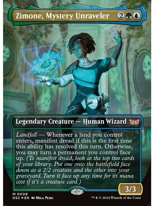 Zimone, Mystery Unraveler