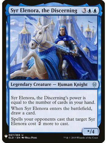 Syr Elenora, the Discerning
