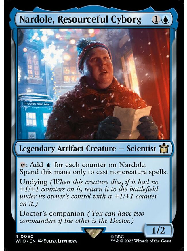 Nardole, Resourceful Cyborg