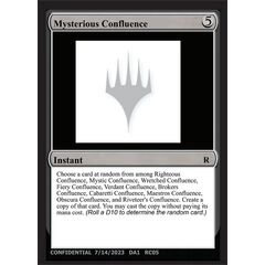 Mysterious Confluence