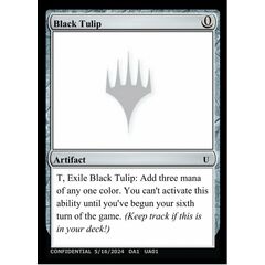 Black Tulip