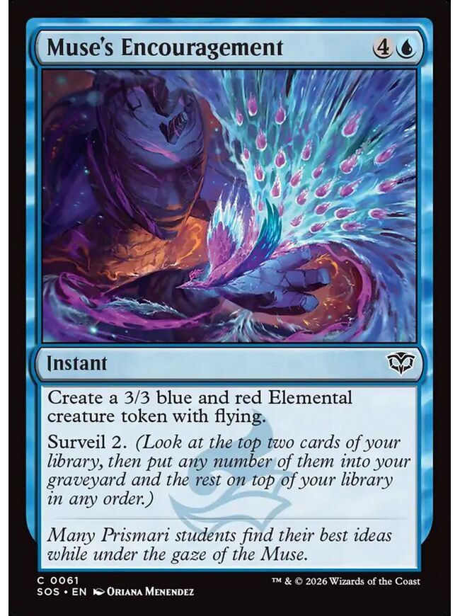 Muse's Encouragement