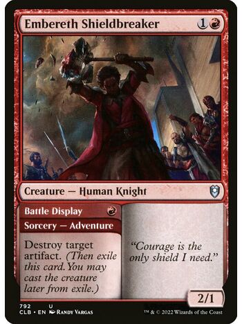 Embereth Shieldbreaker // Battle Display